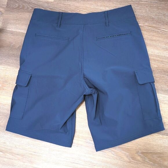 Grateful Dead X Section 119 Blue Cargo Shorts Sz S - Picture 2 of 10